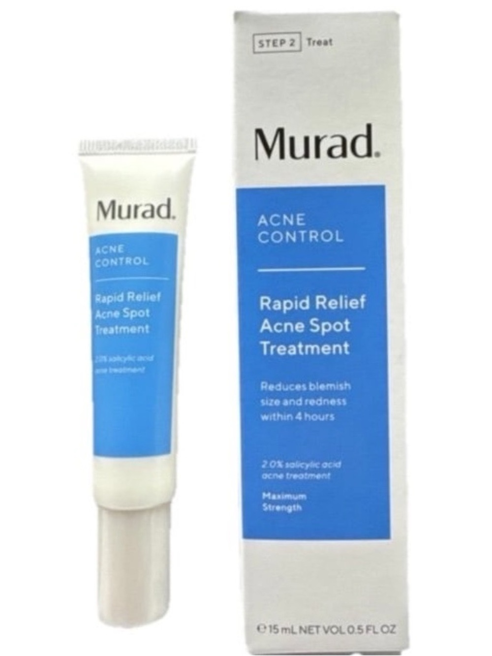 Murad Acne Control Rapid Relief Acne Spot Treatment 0.5floz/15ml Exp.08/2026